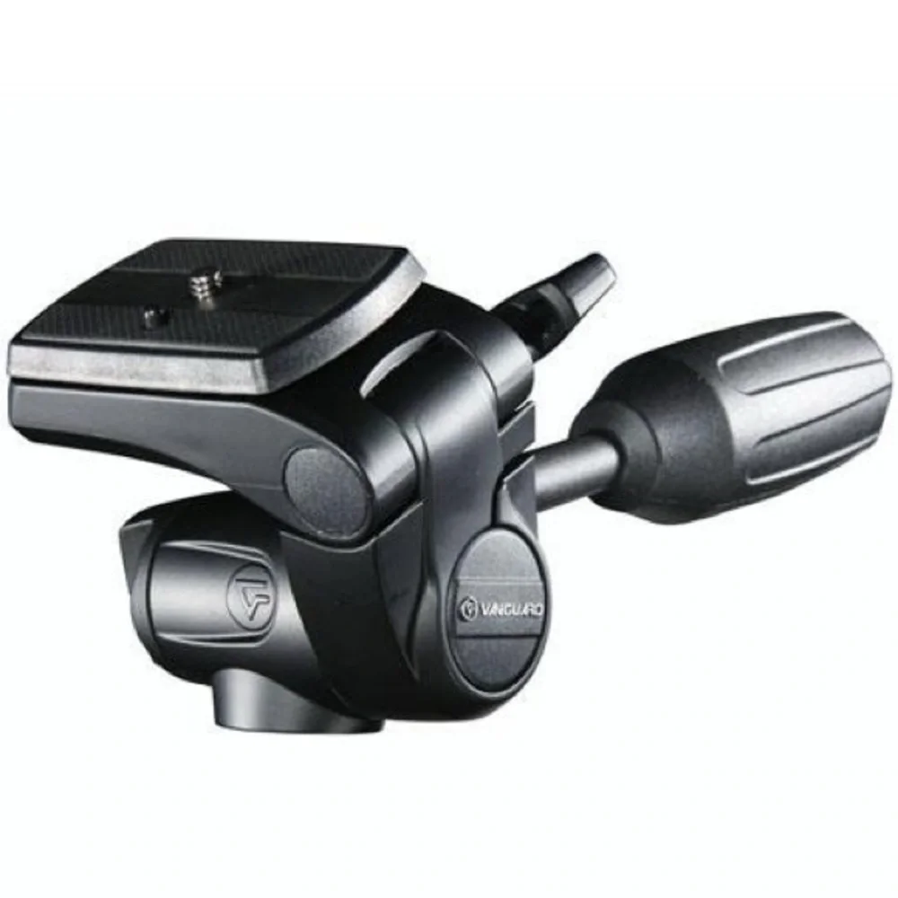 Vanguard MAK 233 Aluminum Alloy 3 Section Tripod with 3 Way Pan Head w/ level - Picture 2 of 8